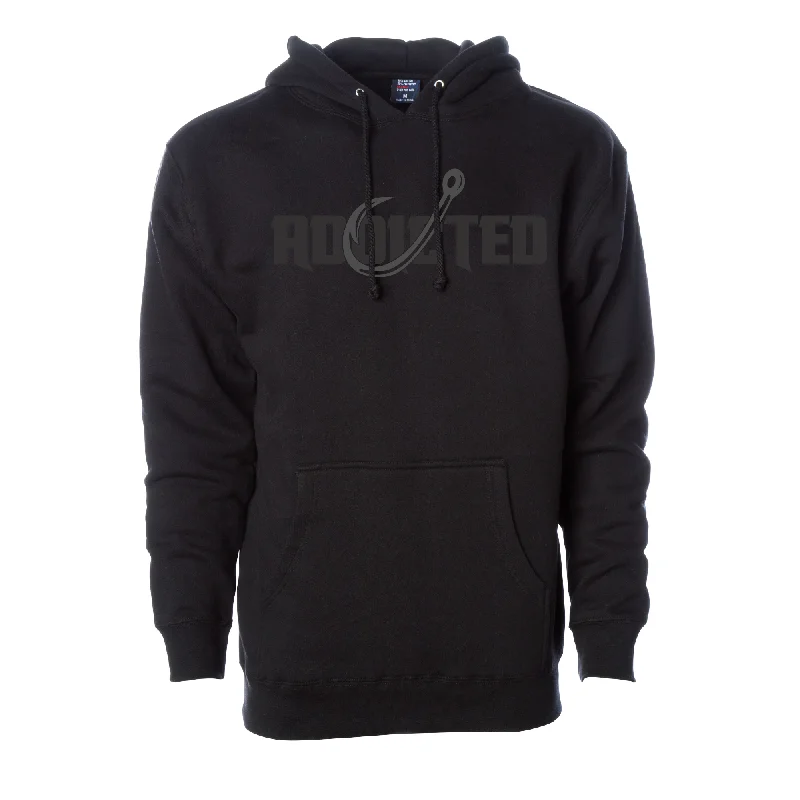 Fishing hook rust proof-Murdered Out Hoodie