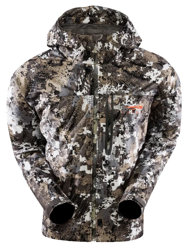 Fishing bait scent mount-'Sitka' Men's Downpour Jacket - Elevated II : Whitetail