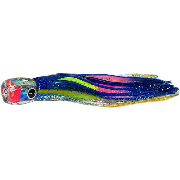 Fishing rod bank rack-Black Bart Cabo Prowler Light Tackle Lure - Blue Yellow/Rainbow