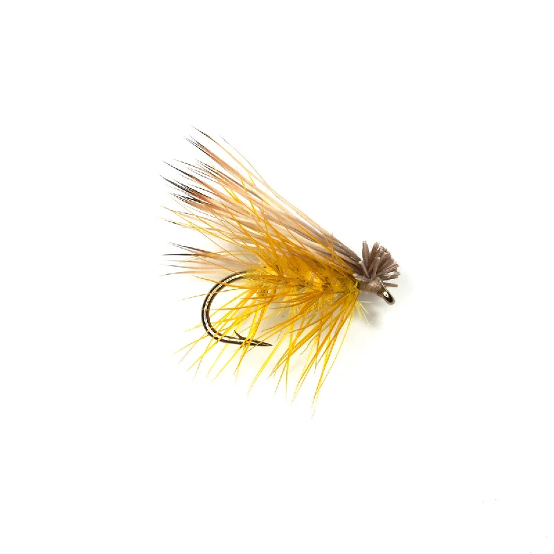 Fishing reel low power-Elk Hair Caddis - Olive