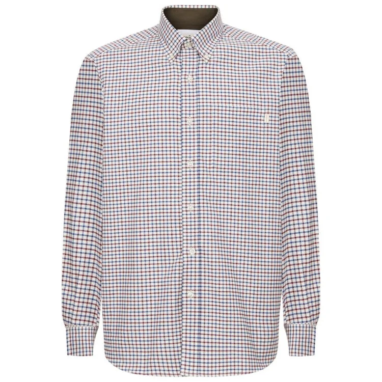 Fishing bait live jar-Le Chameau Swinbrook Shirt - Navy Check