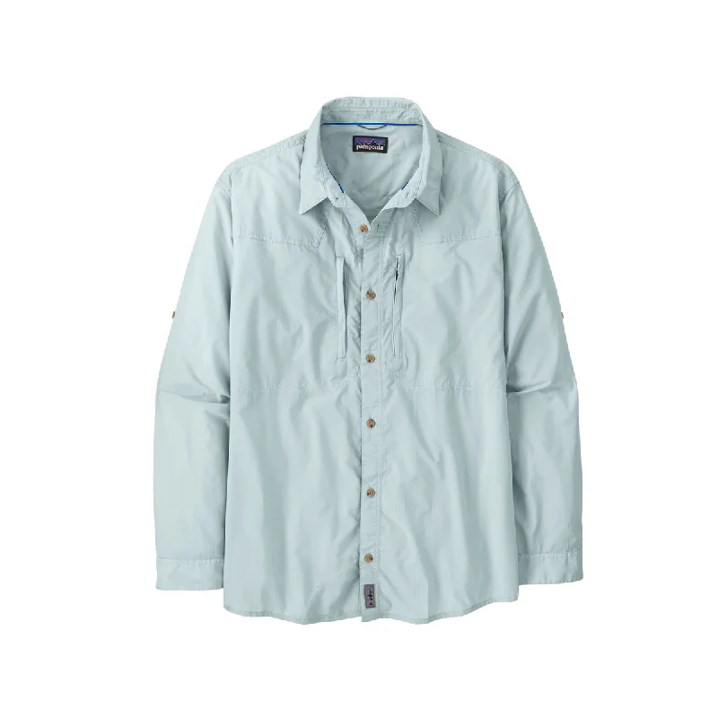 Fishing line knot reach-Patagonia M's L/S Sun Stretch Shirt