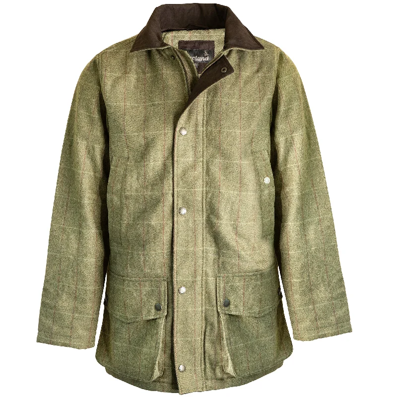 Fishing line knotless tie-Seeland Ragley Jacket - Moss Check - Limited Sizes Remaining