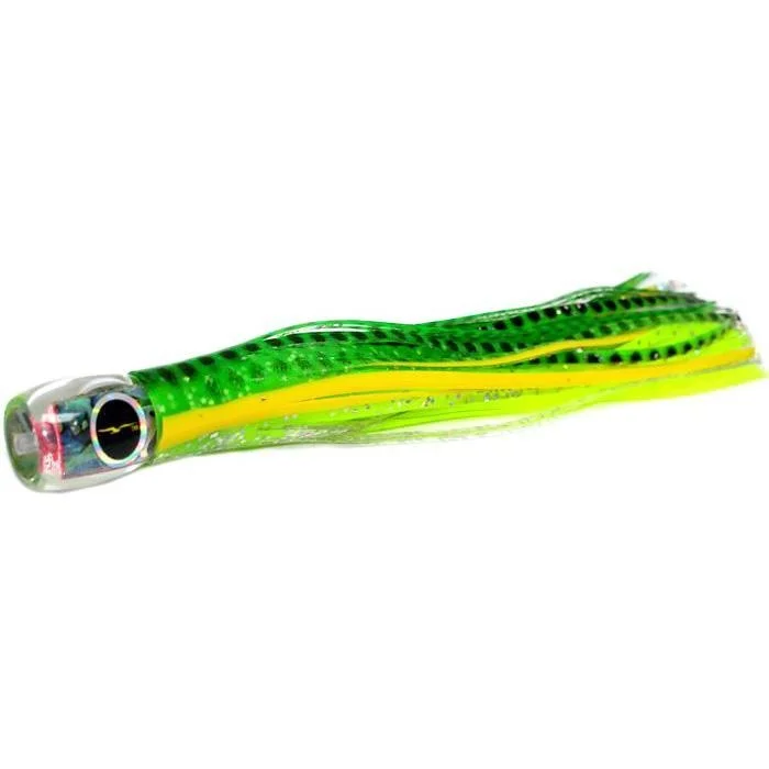 Fishing reel lightweight gear-Black Bart Beast Micro Bait Lure - Green Dot/Green Chartreuse