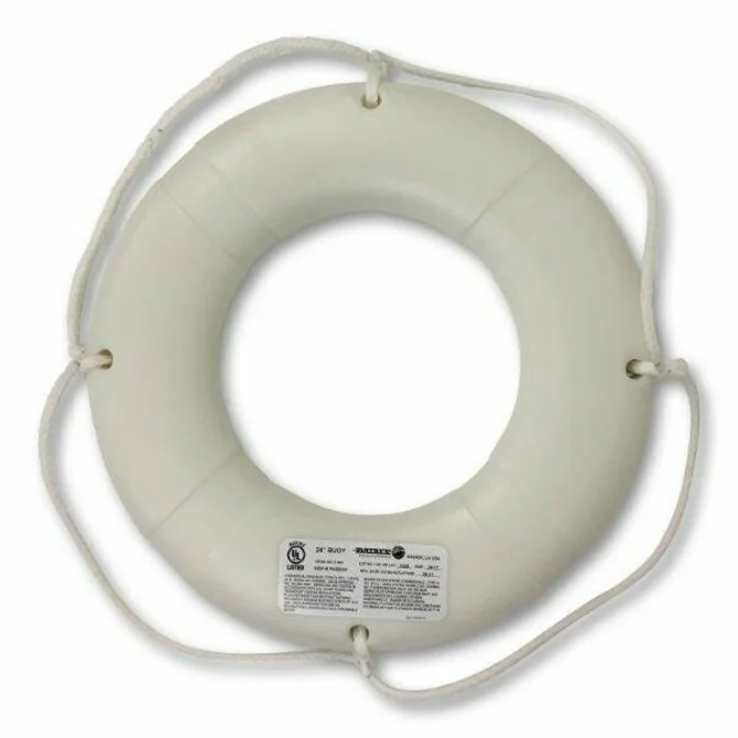 Fishing rod ice strap-Datrex - 24" White Life Ring Tape