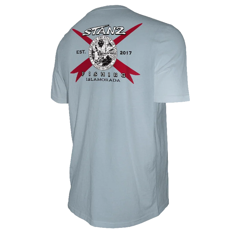 Fishing reel low reach-Men's Short Sleeve Tee - STANZ FL Sword Bill