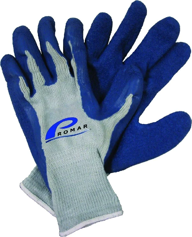 Fishing tackle carry rack-Blue Latex Grip Glove Xl Blue Latex