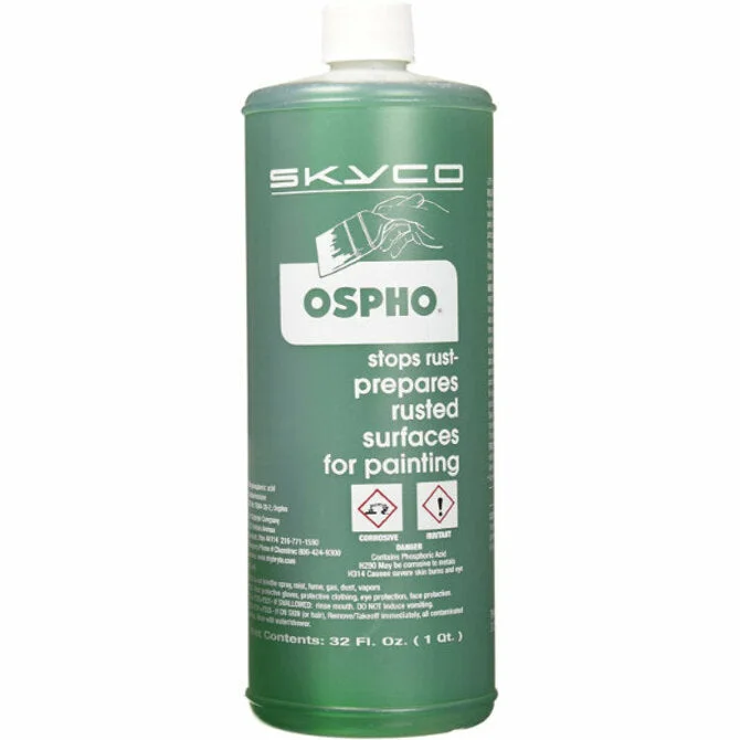 Fishing line knot enhancer-Ospho - 605 Metal Treatment Quart