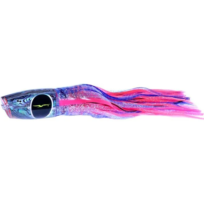 Fishing rod adjustable mount-Black Bart Big Rock Plunger Medium Heavy Tackle Lure - Mackerel/Pink