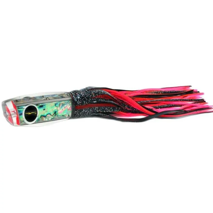 Fishing hook eye cleaner-Black Bart 1656 Angle Medium Heavy Tackle Lure - Black/Pink