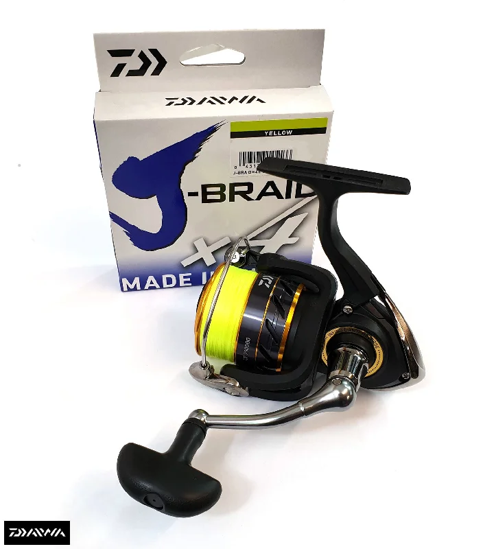 Fishing rod adjustable mount-Special Offer Daiwa Crossfire 2500BG Fishing Reel - Fully Loaded with J-Braid X4 - CF2500BG