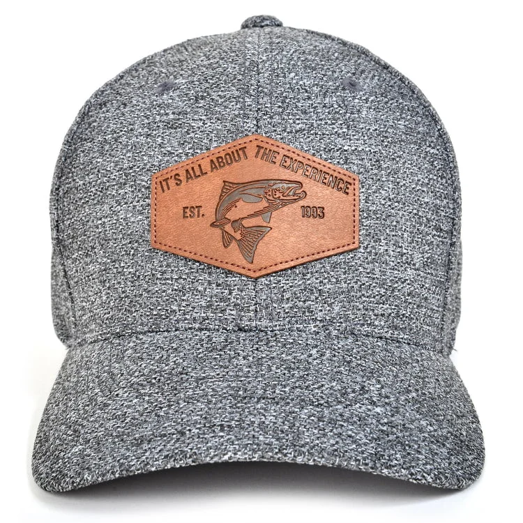 Fishing line high power-Guideline Flexfit Cap Est '93 - Dark Heather Grey