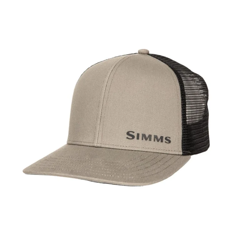 Fishing tackle padded pouch-Simms ID Trucker Cap - Tan