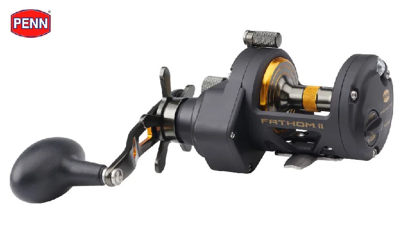 Fishing bait live holder-New PENN® Fathom® II 15 Star Drag Mag Brake Multiplier Reel - 1505233