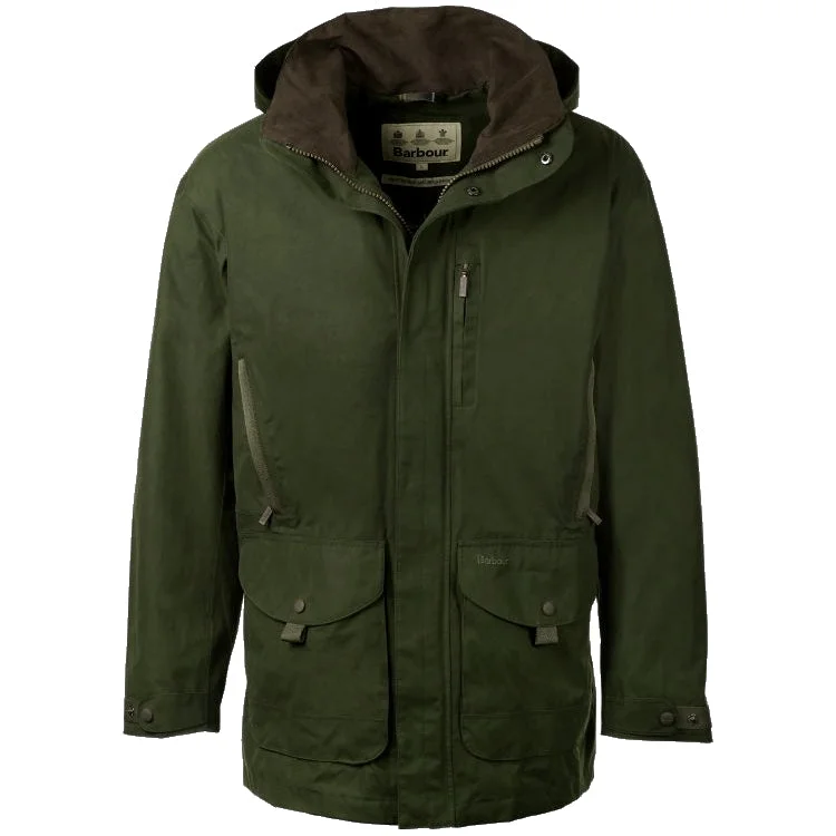 Fishing hook quick snag-Barbour Berwick Jacket - Olive - Limited Sizes Remaining