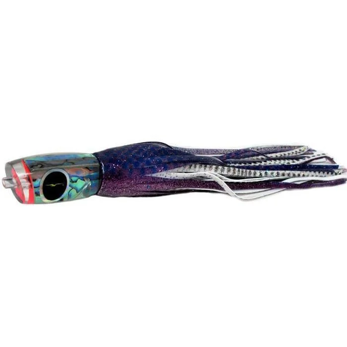 Fishing rod lightweight combo-Black Bart Mini 1656 Angle Medium Tackle Lure - Purple Blue Dot/White Black Dot