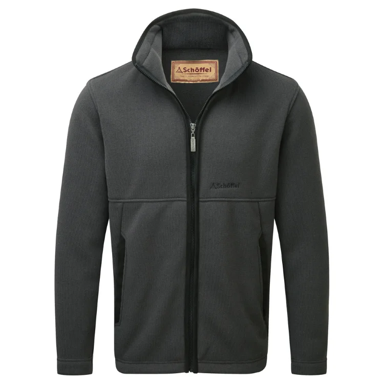 Fishing line knot enhancer-Schoffel Marlborough Fleece Jacket - Charcoal