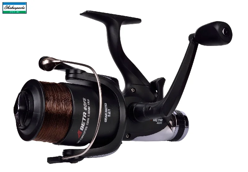 Fishing hook rust block-Shakespeare Beta 40 FS FreeSpool Fishing Reel - Loaded with Mono Line 1262664