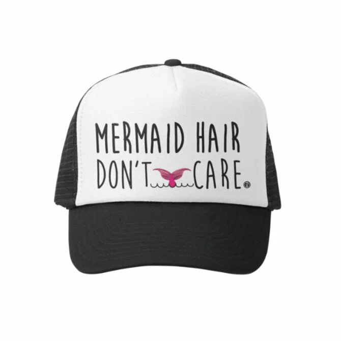 Fishing reel smooth bearing-Sea Gear Kids Hat - Mermaid Hair Don't Care