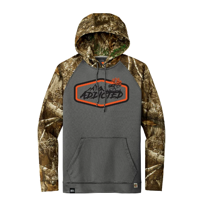 Fishing rod ice rack-Extra Mile Performance Hunting Hoodie