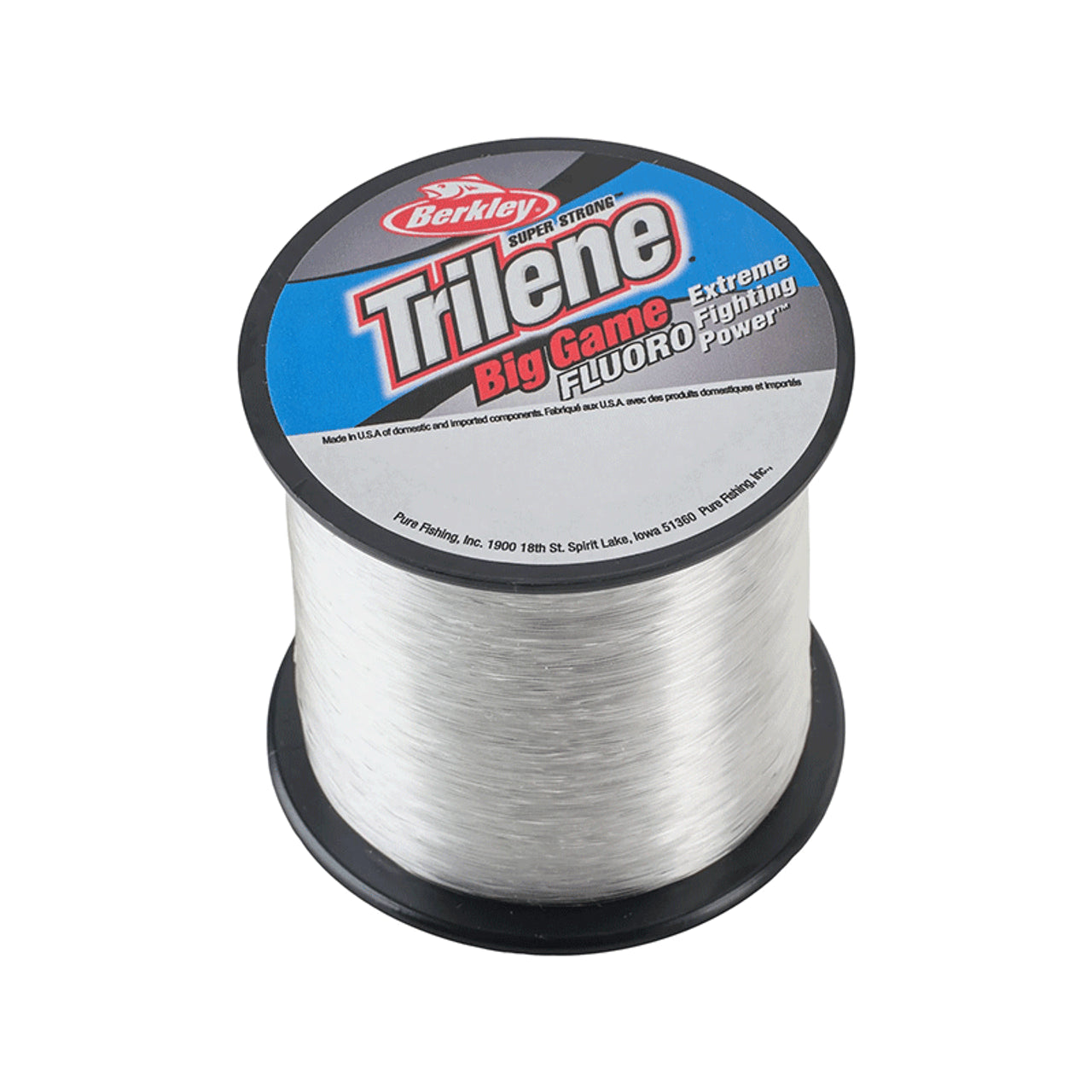 Fishing rod portable strap-Berkley Trilene Big Game Fluorocarbon 1/4lb Spool