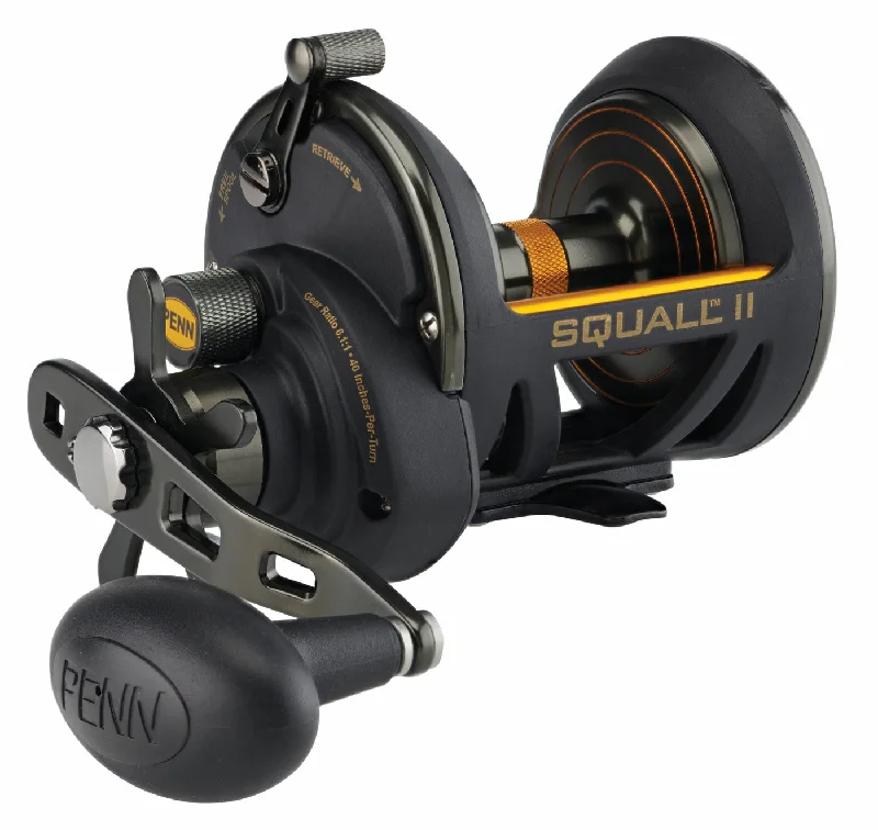 Fishing rod sturdy combo-Penn Squall II Star Drag Reel - SQLII30SD